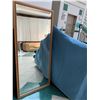 Image 1 : Full Length Wood-Framed  Wall Mirror 24" x 54"