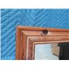 Image 8 : Solid Natural Pine Wood Mirror 30" x 43"