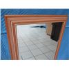 Image 2 : Solid Natural Pine Wood Mirror 30" x 43"