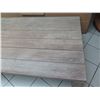 Image 2 : Large Solid Wood Coffee Table, Distressed Finish 55"x39"x14"H
