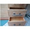 Image 8 : Large 2-Piece Solid Wood Entertainment Center w/ Cabinet & 6 Drawers 120"x30"x43"H