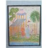 Image 1 : Large Framed Canvas Art, Reproduction, Coated Aluminum Frame 40" x 50"