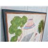 Image 2 : Large Framed Canvas Art, Reproduction, Coated Aluminum Frame 40" x 50"