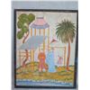 Image 1 : Large Framed Canvas Art, Reproduction, Coated Aluminum Frame 40" x 50"