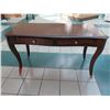 Image 1 : Liz Claiborne Home Wooden Desk w/ 2 Drawers 56" X 28" X 31"H