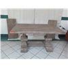 Image 1 : Distressed Wooden Table w/ 2 Leaf Extenders 60" x 29" x 31"H