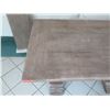 Image 2 : Distressed Wooden Table w/ 2 Leaf Extenders 60" x 29" x 31"H