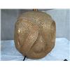 Image 8 : Qty 2 Textured Copper-Tone Lamps w/ Shades (Uneven Height, Approx. 26"/27")