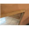 Image 2 : Textured Gold-Tone Metal Frame Mirror 38" x 26"