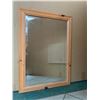 Image 1 : Solid Natural Pine Wood Mirror 30" x 43"
