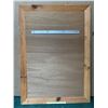 Image 6 : Solid Natural Pine Wood Mirror 30" x 43"