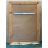 Image 6 : Solid Natural Pine Wood Mirror 30" x 43"