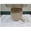 Image 2 : Textured Ceramic Lamp w/ Shade, Approx. 29" H