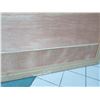 Image 8 : Very Large Wood-Framed Ridged Wall Mirror 77" X 66"