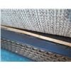Image 21 : 2-Piece Sectional Sofa Sleeper w/ Pull-Out Bed  on Etched Wooden Base (extra base). Includes Extra w
