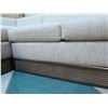 Image 8 : 2-Piece Sectional Sofa Sleeper w/ Pull-Out Bed  on Etched Wooden Base (extra base). Includes Extra w