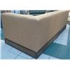 Image 8 : Sofa Section, Light Brown, Incomplete - Missing Seat Cushion