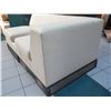 Image 5 : Sofa Section, Cream, Incomplete - Missing Seat Cushion