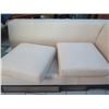 Image 8 : Sofa Section, Cream, Incomplete - Missing Seat Cushion