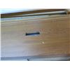 Image 8 : Large 4-Piece Solid Wood Entertainment Center w/ Cabinet & 6 Drawers 120"x30"x43"H