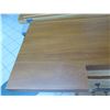 Image 8 : Large 2-Piece Solid Wood Entertainment Center w/ Cabinet & 6 Drawers 120"x30"x43"H
