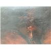 Image 3 : Very Large 52X42 Oil Painting on Canvas - Still Life Red Bell Peppers (small damaged areas)