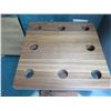 Image 3 : Wooden Billiards/Pool Stick Rack 15"x15"x27" H