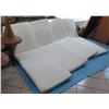 Image 1 : Qty 4 Pottery Barn Chaise Lounge Cushions, 27"W, Washable Zippered Casing, Varying Conditions