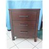 Image 1 : Wooden Chest w/ 3 Drawers 25" X 19" X 31"H