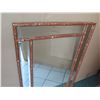 Image 2 : Geometric Rattan-Look Mirror 42" X 30"