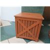 Image 1 : Wooden Umbrella Stand/Storage Box, Has General Wear and Tear