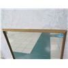 Image 2 : Textured Gold-Tone Metal Frame Mirror 38" x 26"