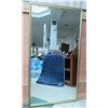 Image 1 : Large Gold-Tone Framed Mirror 36" x 74"