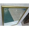 Image 2 : Small Gold-Tone Framed Mirror 24" x 36"