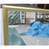 Image 2 : Large Gold-Tone Framed Mirror 36" x 52"