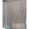 Image 8 : Textured Gold-Tone Metal Frame Mirror 38" x 26"