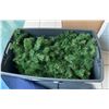 Image 1 : Holiday Garlands from Resorts - 4 Plastic Bins (size of bin shown in last photo)
