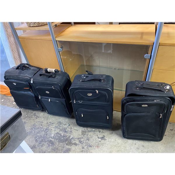 4 carry on suit cases