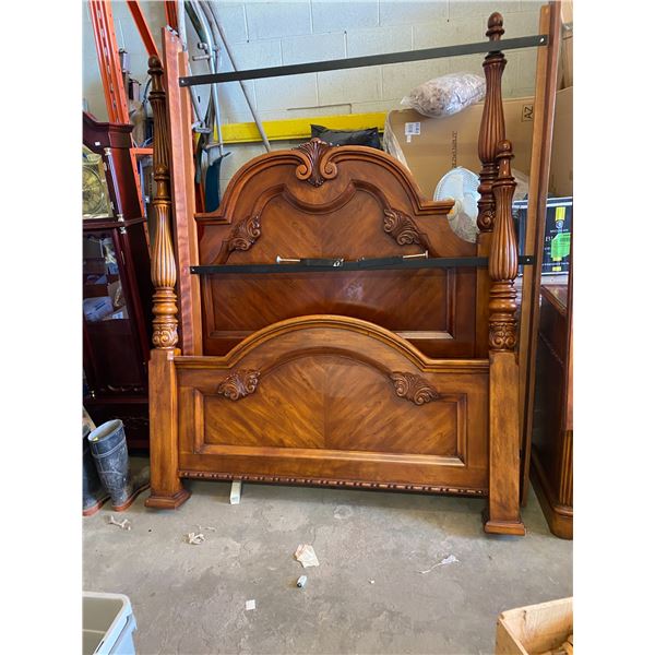 Queen head foot and rails