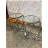 Image 1 : 2 patio side tables