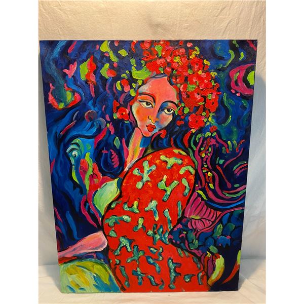 Art on canvas 31.5x 23.5
