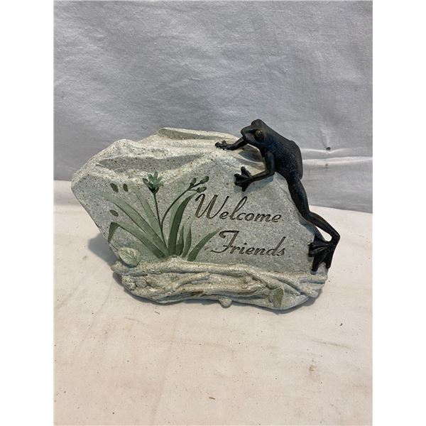 Welcome friends decor 7 inches x 5 inches
