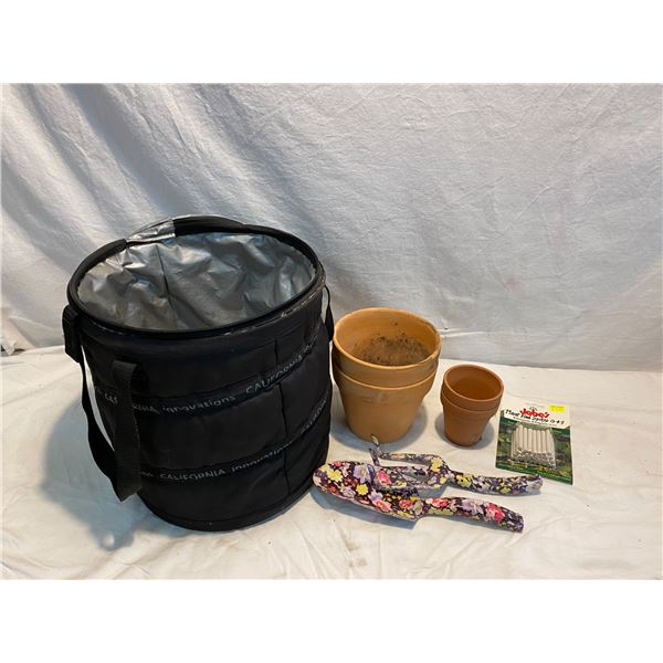 Cooler bag and gardening