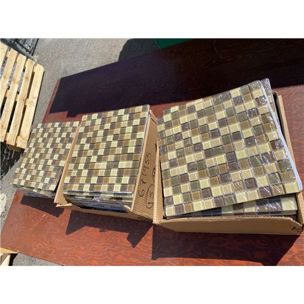 Tile back splash