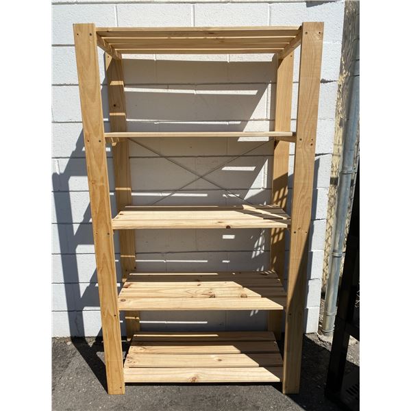 Wood shelf
