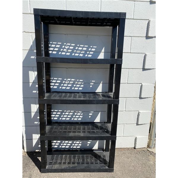 Black shelf