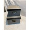 Image 1 : Lidded storage boxes