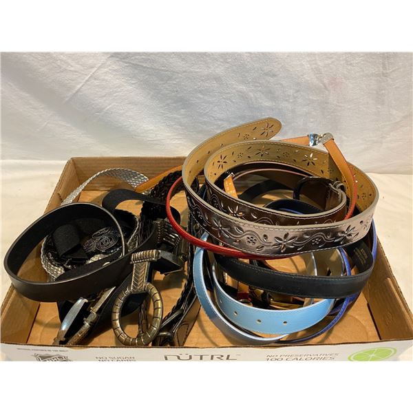 Lot of belts