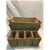 Image 1 : Two baskets and 4 smaller baskets
