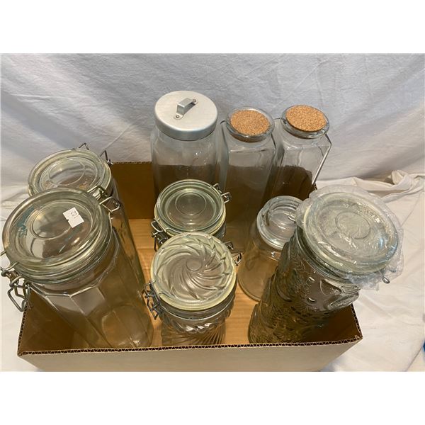 Lidded jars